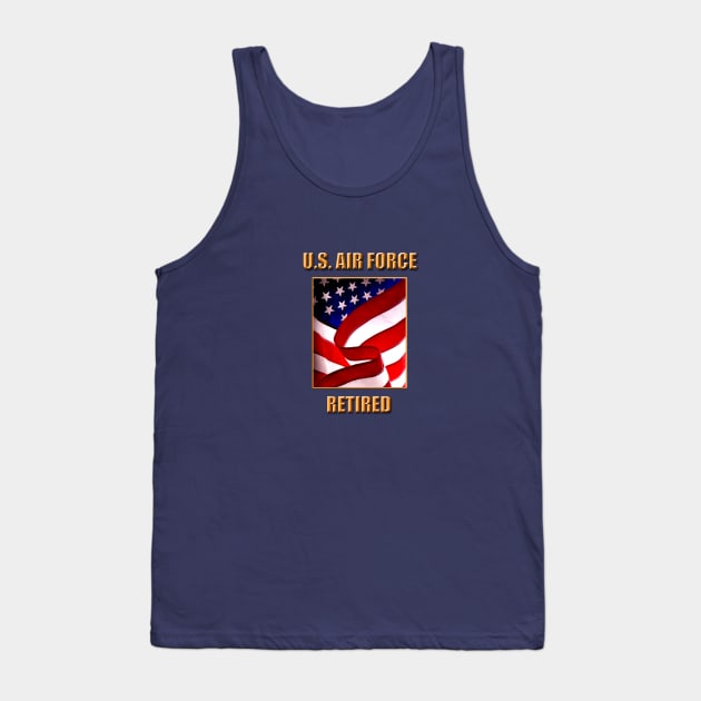 U.S. Air Force, Retired Tank Top by robophoto